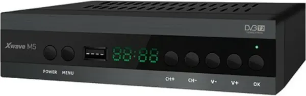 Xvawe DVB-T2 Set Top Box M5, LED/SCART/HDMI/RF/USB, media player, metalno kućište