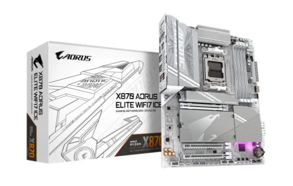 AMD AM5 X870 Chipset, 4x DDR5 with AMD EXPO Memory Module Support, Ultra-Fast Storage:4x M.2 slots, including 3x PCIe 5.0 x4, Dual USB4 Typ
