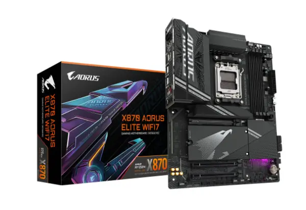 AMD AM5 X870 Chipset, 4x DDR5 with AMD EXPO Memory Module Support, Ultra-Fast Storage:4x M.2 slots, including 3x PCIe 5.0 x4, Dual USB4 Typ (2)