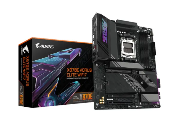 AMD AM5 X870 Chipset, 4x DDR5 with AMD EXPO Memory Module Support, Ultra-Fast Storage:4x M.2 slots, including 3x PCIe 5.0 x4, Dual USB4 Typ (3)