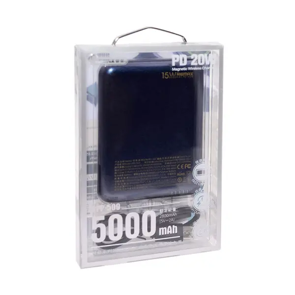 Power bank Magsafe REMAX RPP-509 Fantasy Series PD 20W + Wireless 15W Fast Charging 5000mAh plavi
