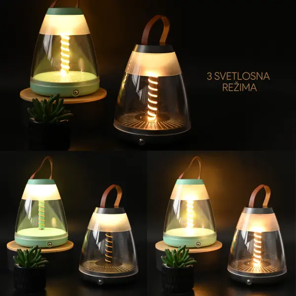 LED Lampa DT001-1 JWD ukrasna zelena