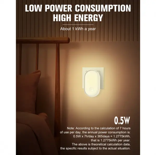 Inteligentni senzor LDNIO Night Light Y2 beli