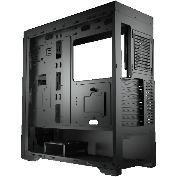 COUGAR | MX330-G Pro | PC Case | Mid Tower  Mesh Front Panel  1 x 120mm Fan  TG Left Panel ( CGR-MX330-G PRO ) 