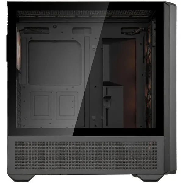 COUGAR | MX600 Black | PC Case | Mid Tower  Mesh Front Panel  3 x 140mm + 1 x 120mm Fans  Transparent Left Panel ( CGR-57C9B-RGB ) 