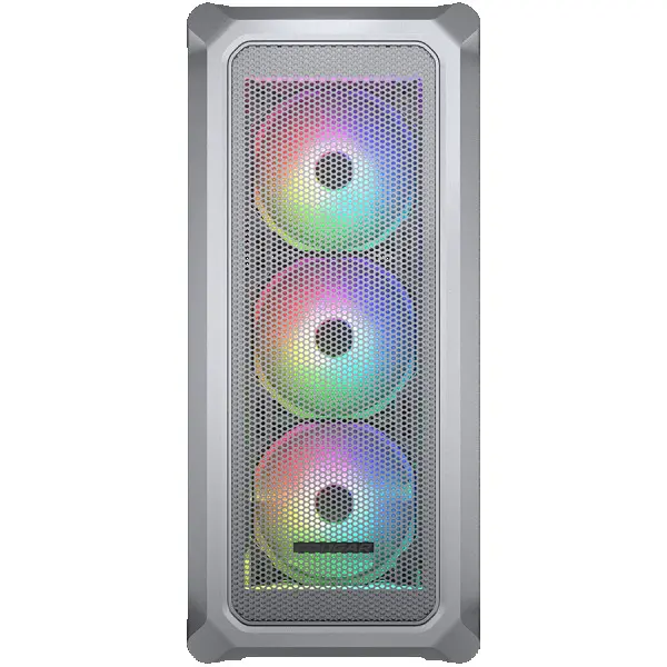 COUGAR | Archon 2 Mesh RGB (White) | PC Case | Mid Tower  Mesh Front Panel  3 x ARGB Fans  3mm TG Left Panel ( CGR-5CC5W-MESH-RGB ) 