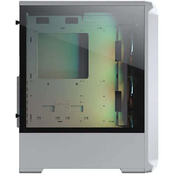 COUGAR | Archon 2 Mesh RGB (White) | PC Case | Mid Tower  Mesh Front Panel  3 x ARGB Fans  3mm TG Left Panel ( CGR-5CC5W-MESH-RGB ) 
