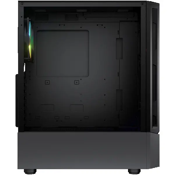 COUGAR | MX360 RGB | PC Case | Mid Tower  Metal Front Panel with ARGB strips  1 x ARGB Fan  TG Left Panel ( CGR-5CC6G-RGB ) 