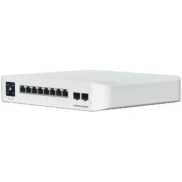 Ubiquiti USW-Pro-8-PoE-EU An 8-port, Layer 3 switch with PoE+ and PoE++ output. ( USW-PRO-8-POE-EU ) 