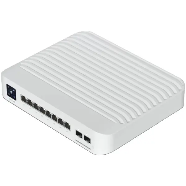 Ubiquiti USW-Pro-8-PoE-EU An 8-port, Layer 3 switch with PoE+ and PoE++ output. ( USW-PRO-8-POE-EU ) 