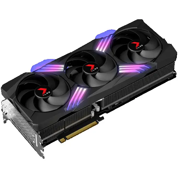 PNY NVIDIA Video Card GeForce RTX 4090 XLR8 Gaming VERTO EPIC-X 24GB GDDR6X 384bit, 2520MHz  21Gbps, 3x DP, 1x HDMI, 3 fan, 3 slot ( VCG409