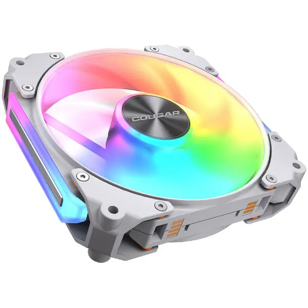 COUGAR Apolar 120 ARGB (single pack)  Elite Universal Modular Fan  White ( CF-APR12HW-RGB ) 