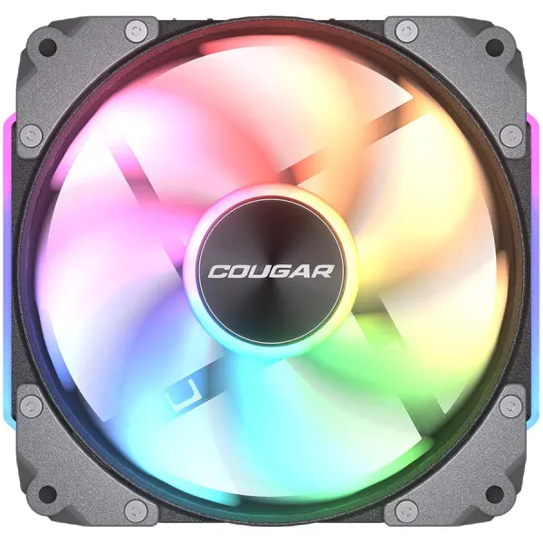 COUGAR Apolar 120 ARGB (3 pcs pack)  Elite Universal Modular Fan (3pcs pack)  Black ( CF-APR12HB3-RGB ) 