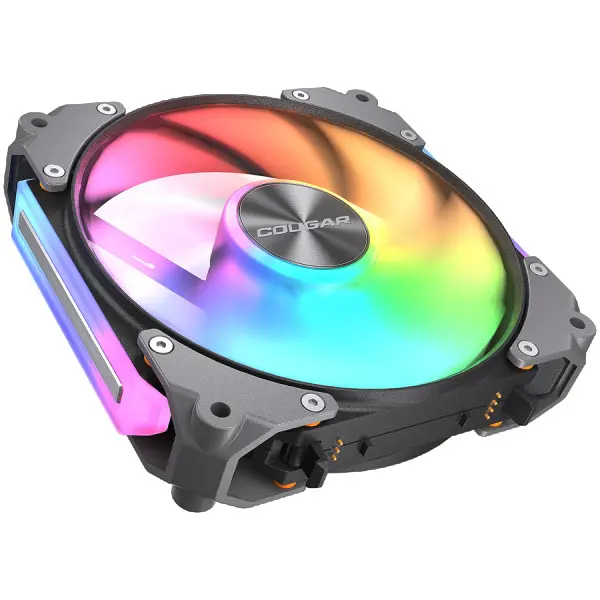 COUGAR Apolar 120 ARGB (3 pcs pack)  Elite Universal Modular Fan (3pcs pack)  Black ( CF-APR12HB3-RGB ) 