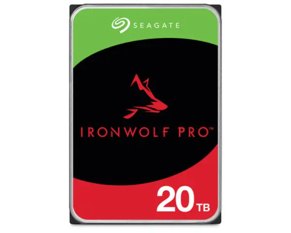 SEAGATE 20TB 3.5'' SATA III 256MB 7200rpm ST20000NT001 IronWolf Pro hard disk