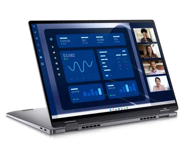 DELL Latitude 9450 2-u-1 14 inch QHD+ 500nits Touch Core Ultra 7 165U 16GB 512GB SSD Backlit FP Win11Pro 3yr ProSupport laptop 