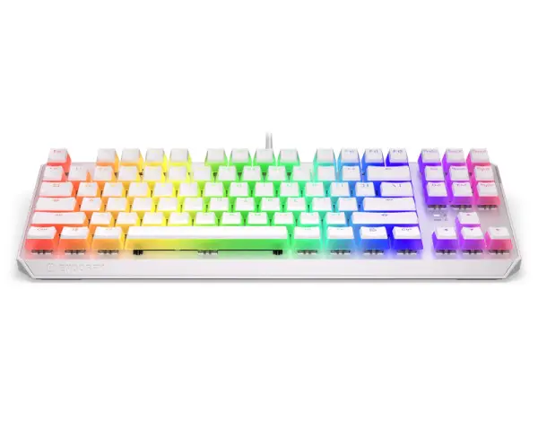 ENDORFY Thock TKL Pudding Onyx White Red RGB tastatura (EY5A009) 