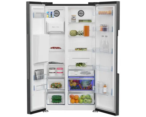 BEKO B3RGNE664ZDXBR side by side frižider 