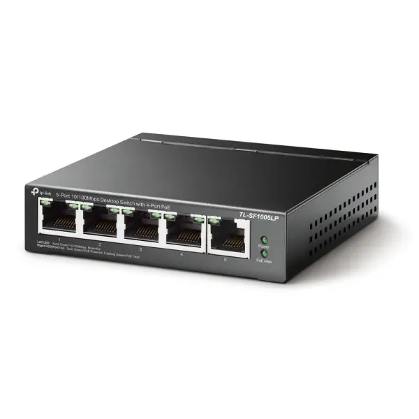 LAN Switch TP-LINK TL-SF1005LP 10100 5port (4 PoE)