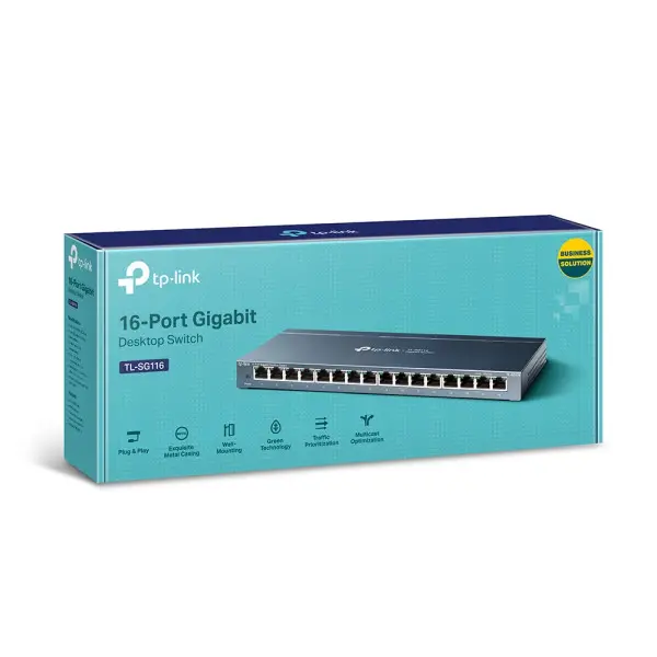 LAN Switch TP-Link TL-SG116 101001000 16port