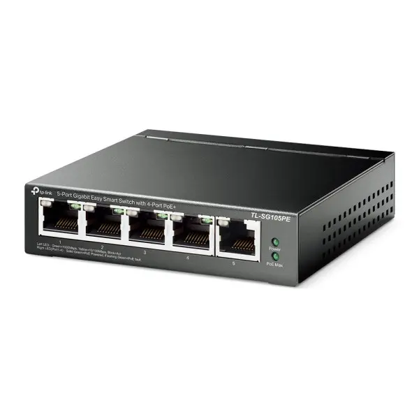 LAN Switch TP-LINK TL-SG105PE 5port 101001000Mbps4PoEMetal
