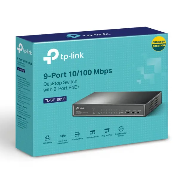 LAN Switch TP-LINK TL-SF1009P 9port 10100Mbs8 PoE