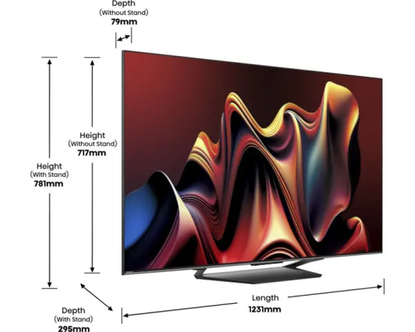 HISENSE 55 inča 55U7NQ Mini LED $K UHD Smart TV 