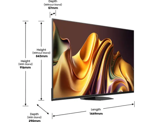 HISENSE 65 inča 65U8NQ Mini LED 4K UHD Smart TV 