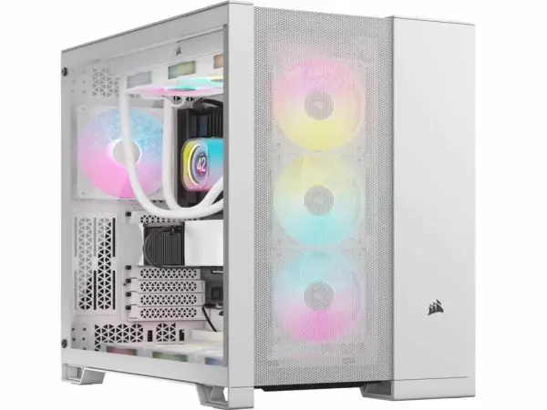 Kućište CORSAIR 6500D AIRFLOW Mid-TowerATXkaljeno staklobez napajanjabela' ( 'CC-9011260-WW' ) 