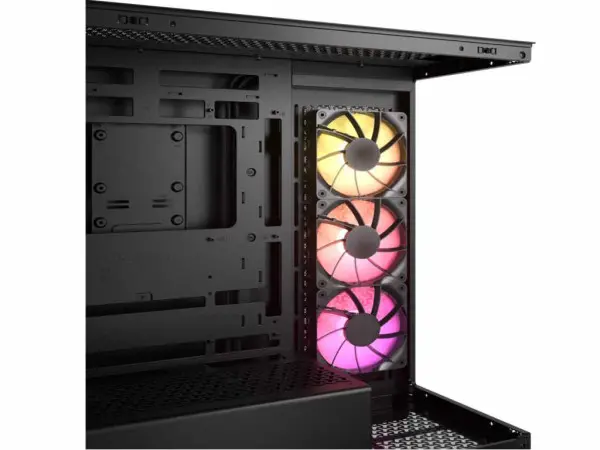 Kućište CORSAIR 3500X Mid-TowerATXkaljeno staklobez napajanjaARGBcrna' ( 'CC-9011278-WW' ) 