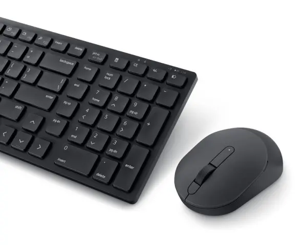 DELL KM555 Silent US tastatura + miš crna 