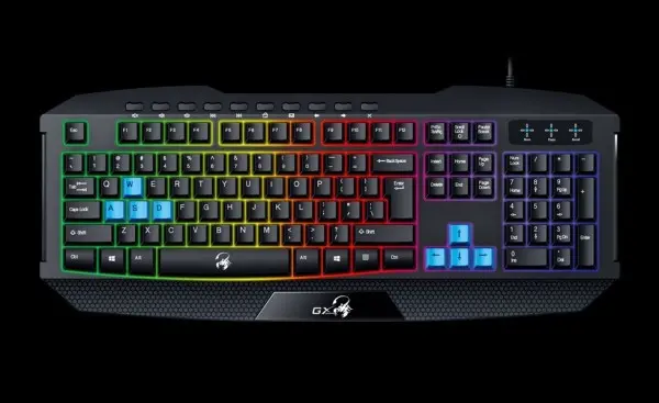 GENIUS K215 Scorpion Gaming USB US crna tastatura