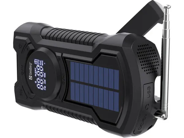 Powerbank Sandberg AIO 421-03 radiozvučniksolarni punjač5000mAh