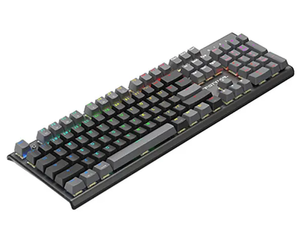 A4 TECH FS100 FSTYLER USB Neon Backlit US crna tastatura