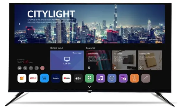TV FOX 43inc 43WOS635F 4K Ultra HD Smart webOS Televizor DVB-T/T2/C/S/S2