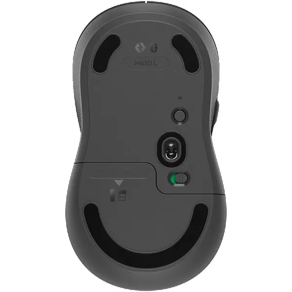 LOGITECH Signature M650 L Wireless Mouse for Business - GRAPHITE - BT  - EMEA - M650 L B2B ( 910-006348 ) 