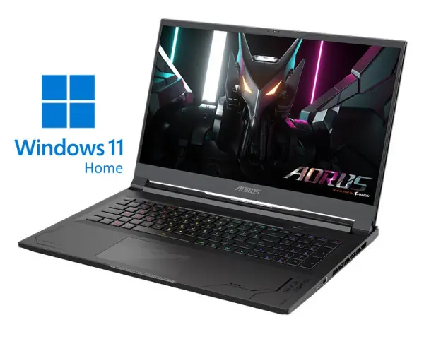 GIGABYTE AORUS 17X AZF 17.3 inch QHD 240Hz i9-13980HX 32GB 2x1TB SSD GeForce RTX 4090 16GB Backlit Win11Home gaming laptop 