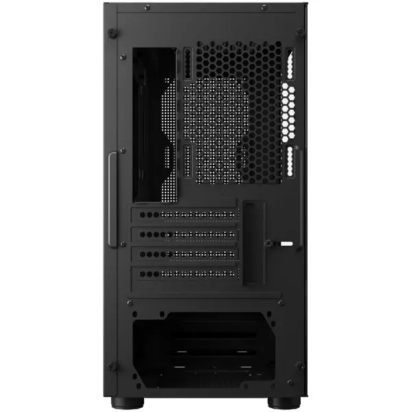 COUGAR | Uniface Mini Black| PC Case | Mini Tower  Mesh Front Panel  1 x  120mm Fan  TG Left Panel ( CGR-55C9B )