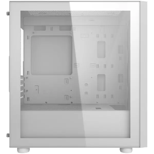 COUGAR | Uniface Mini White| PC Case | Mini Tower  Mesh Front Panel  1 x  120mm Fan  TG Left Panel ( CGR-55C9W ) 