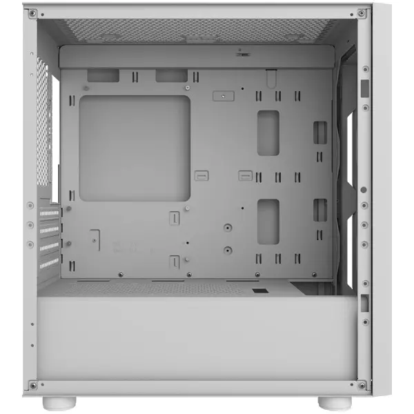 COUGAR | Uniface Mini White| PC Case | Mini Tower  Mesh Front Panel  1 x  120mm Fan  TG Left Panel ( CGR-55C9W ) 