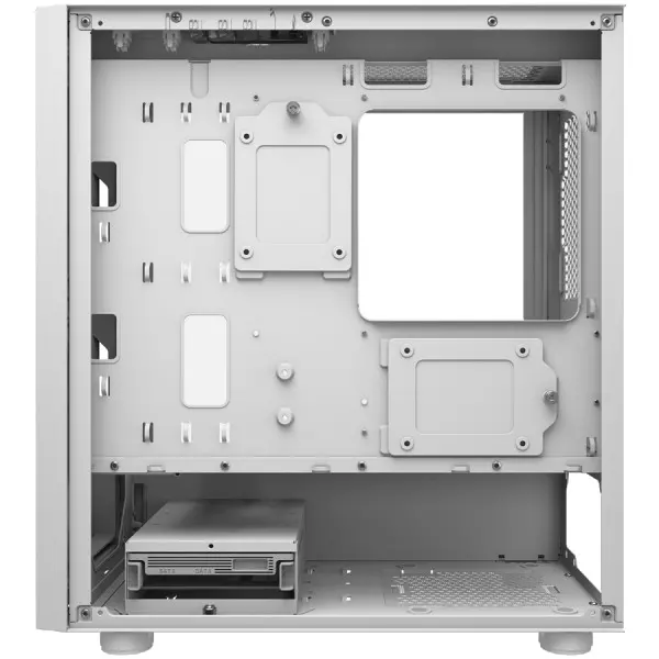 COUGAR | Uniface Mini White| PC Case | Mini Tower  Mesh Front Panel  1 x  120mm Fan  TG Left Panel ( CGR-55C9W ) 
