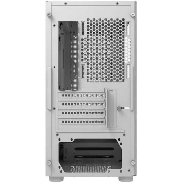 COUGAR | Uniface Mini White| PC Case | Mini Tower  Mesh Front Panel  1 x  120mm Fan  TG Left Panel ( CGR-55C9W ) 