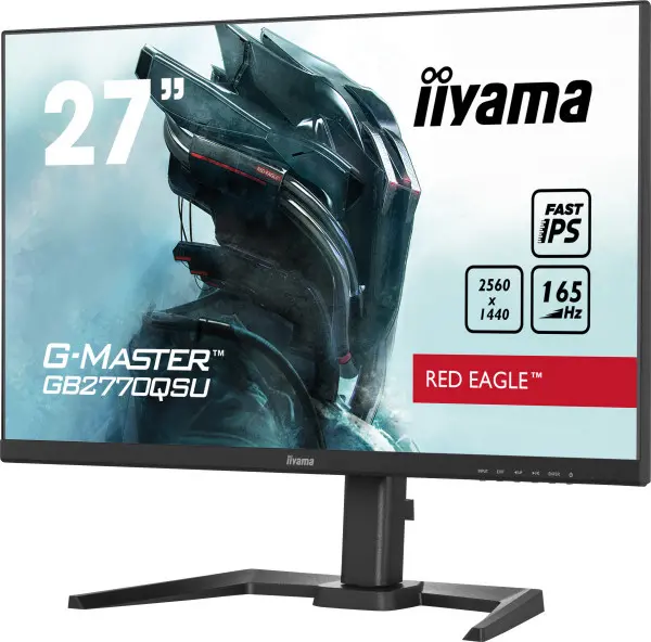 Monitor 27'' Iiyama G-master GB2770QSU-B5 IPS 2560x1440165Hz0.5msHDMiDPUSB