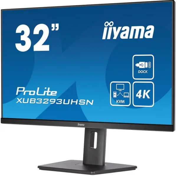 Monitor 31.5'' Iiyama XUB3293UHSN-B5 IPS 3840x216060Hz4msHDMIDPUSBRJ45zvuč  