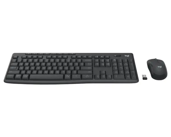 LOGITECH MK370 Combo Wireless US tastatura + miš crna