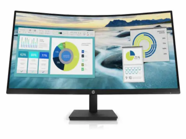 Monitor HP P34hc 34''VA zakrivljen3440x1440100Hz5msHDMI, DP, USB-C dock 65Wvisinazvučnici3g' ( '21Y56AA' ) 
