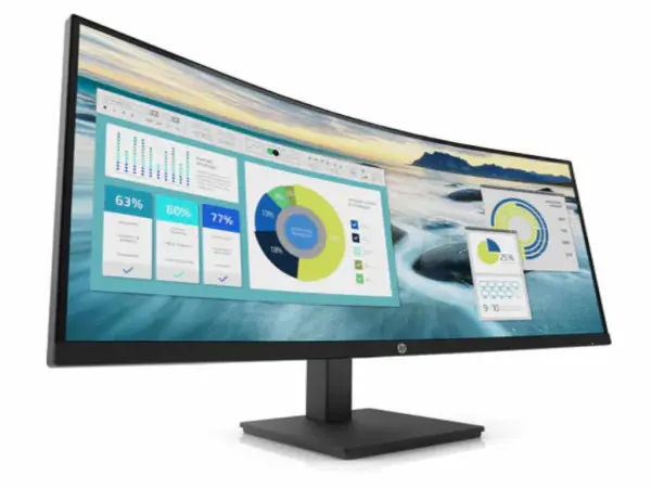 Monitor HP P34hc 34''VA zakrivljen3440x1440100Hz5msHDMI, DP, USB-C dock 65Wvisinazvučnici3g' ( '21Y56AA' ) 