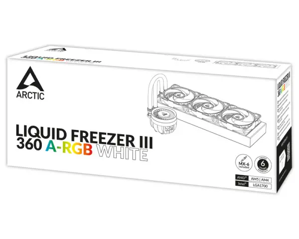 ARCTIC Liquid Freezer III 360 A-RGB White vodeno hlađenje (ACFRE00152A) 