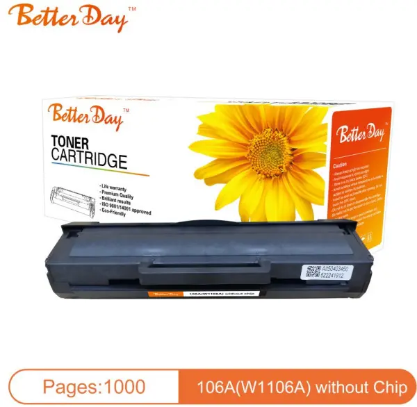 Toner BetterDay W1106A, 106A 107/135 zam. kaseta za HP 1k (bez cipa)