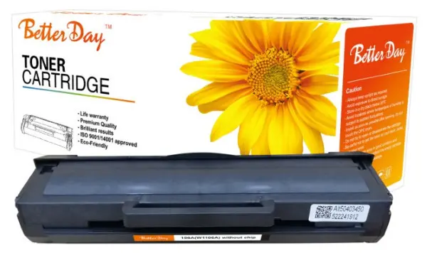 Toner BetterDay W1106A, 106A 107/135 zam. kaseta za HP 1k (bez cipa)